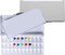 MEEDEN Watercolor Palette with Lid: 33 Wells Airtight Folding Paint Palette with Large Mixing Tray - Empty Acrylic Painting Art Pallet 12.5''x 6.5'' Grey